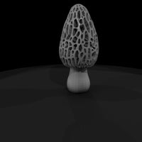 stylized-morel-mushroom-low-poly-diorama-scenery-939926 — thumbnail 4