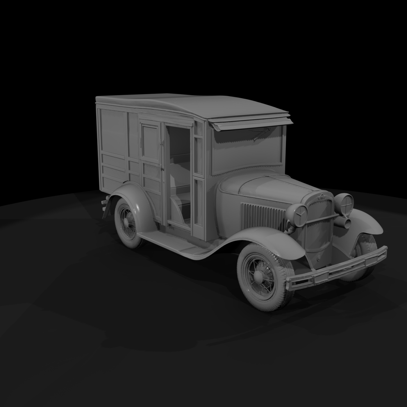 1930s Panel Delivery Truck