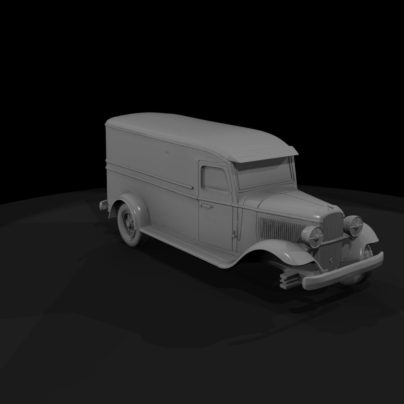 1930s Delivery Panel Truck