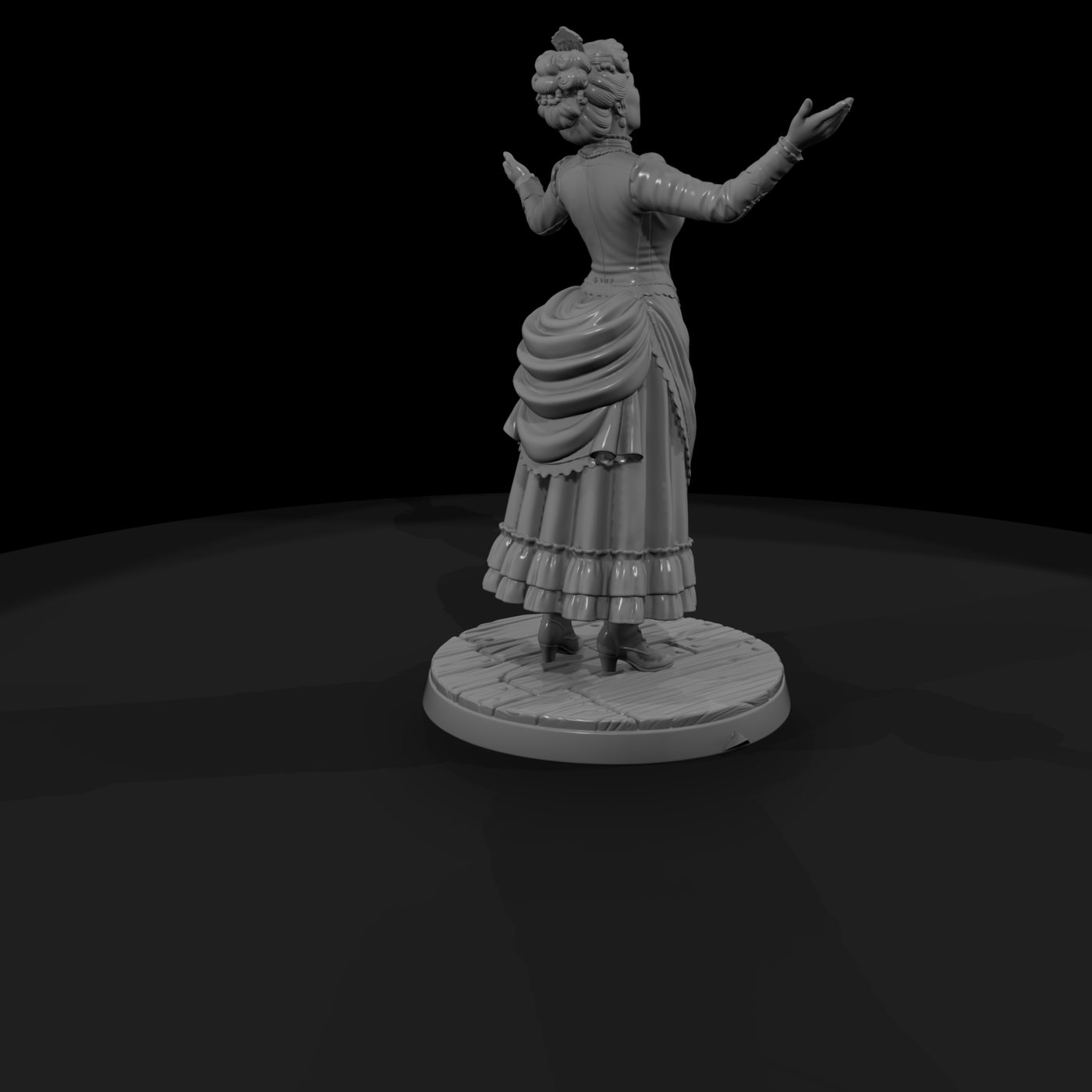 Ww 0218 Townsfolk Dance Hall Singer