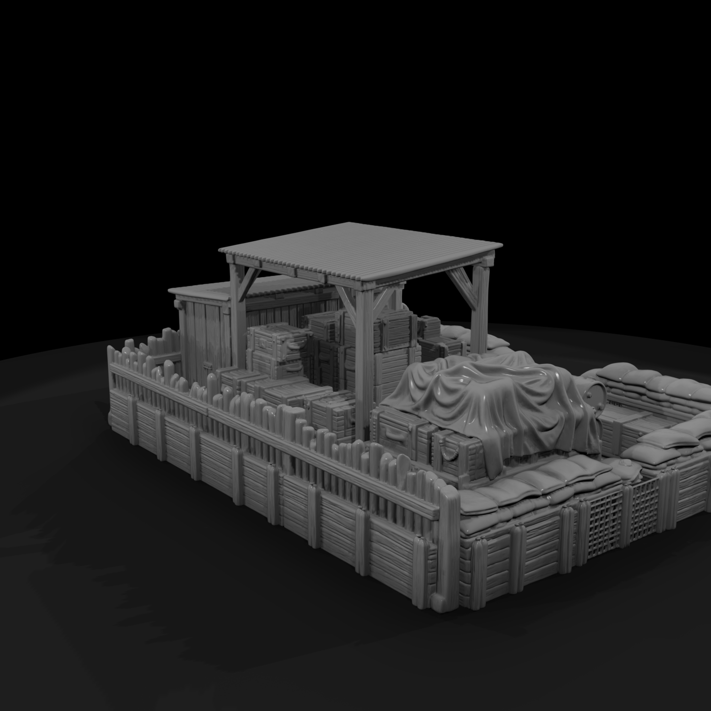 Mil 018 Ww2 Pacific Beach Supply Dump