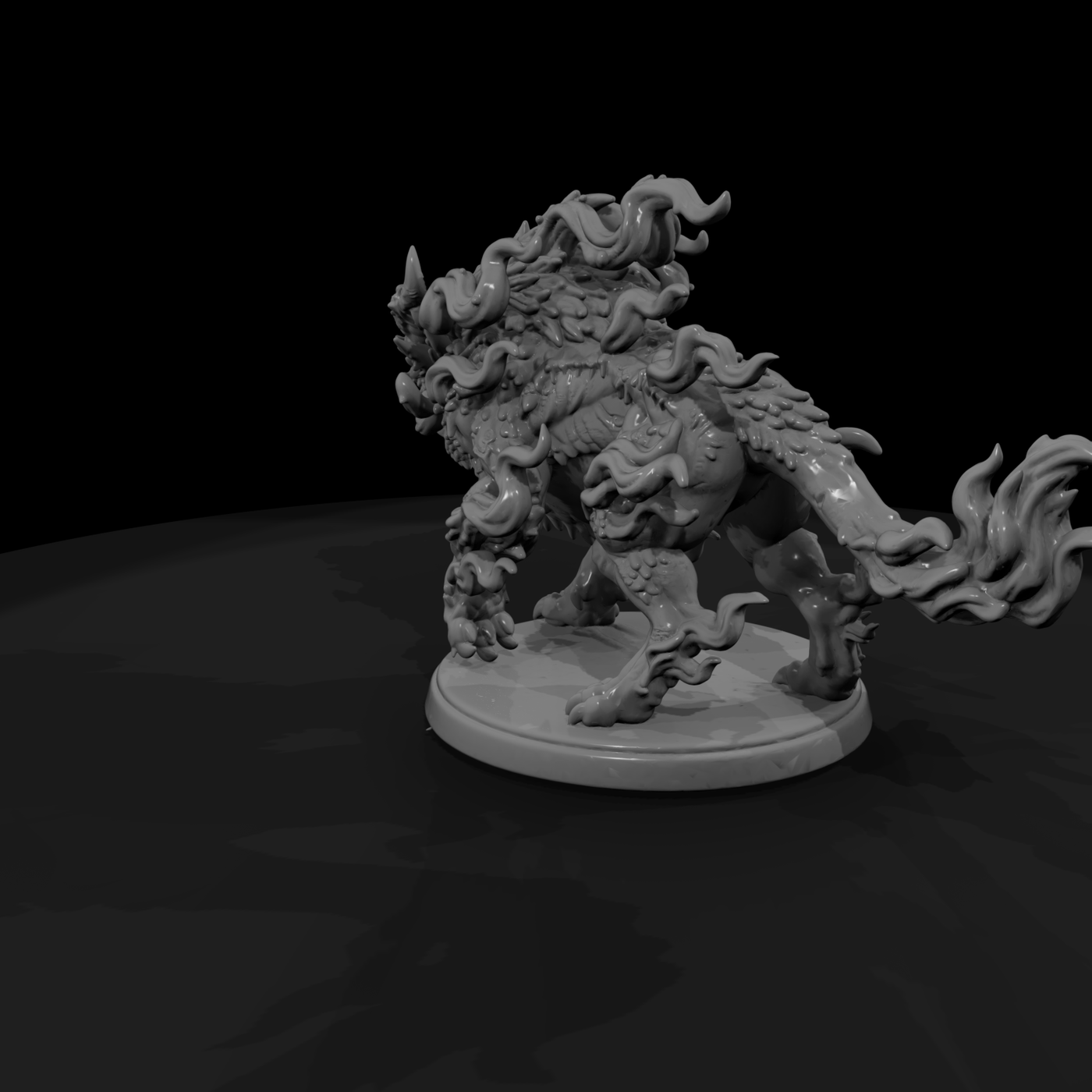 Creature Frost Mist Rime Beast
