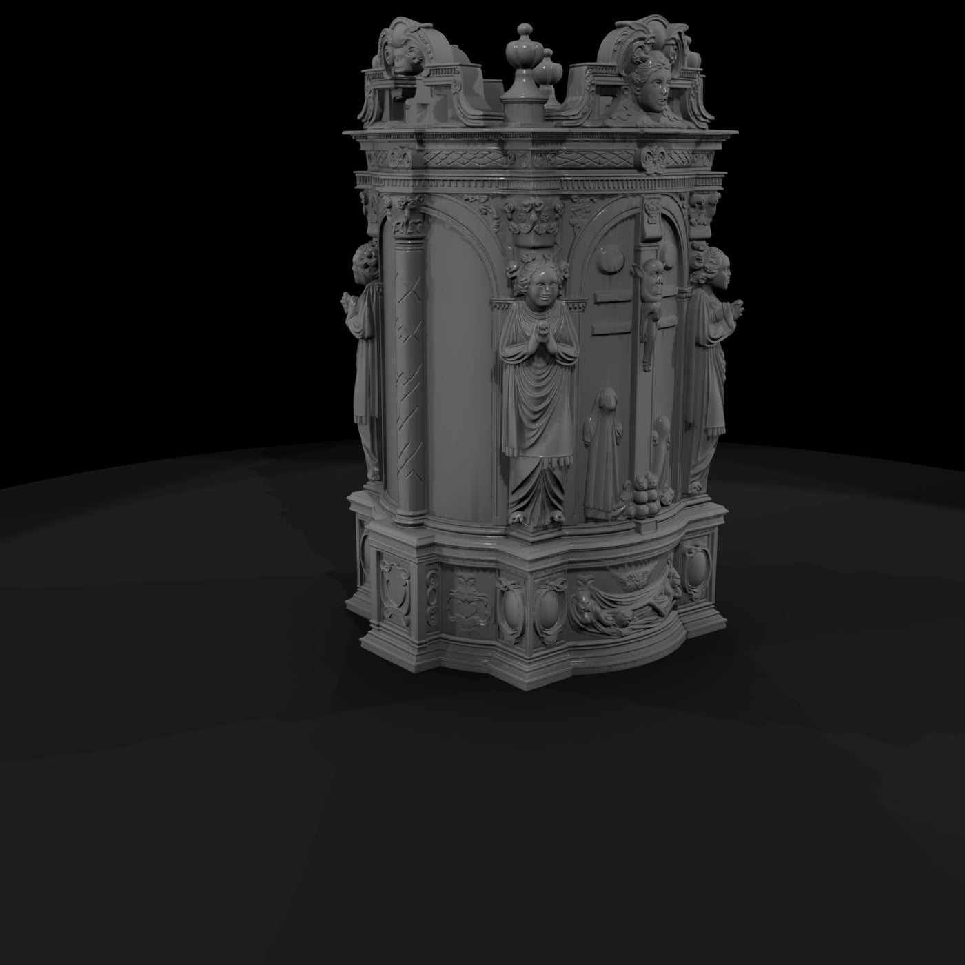 gothic_renaissance_religious_altar_shrine_3d_model