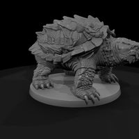 stylized-fantasy-armored-snapping-turtle-3d-miniat — thumbnail 3