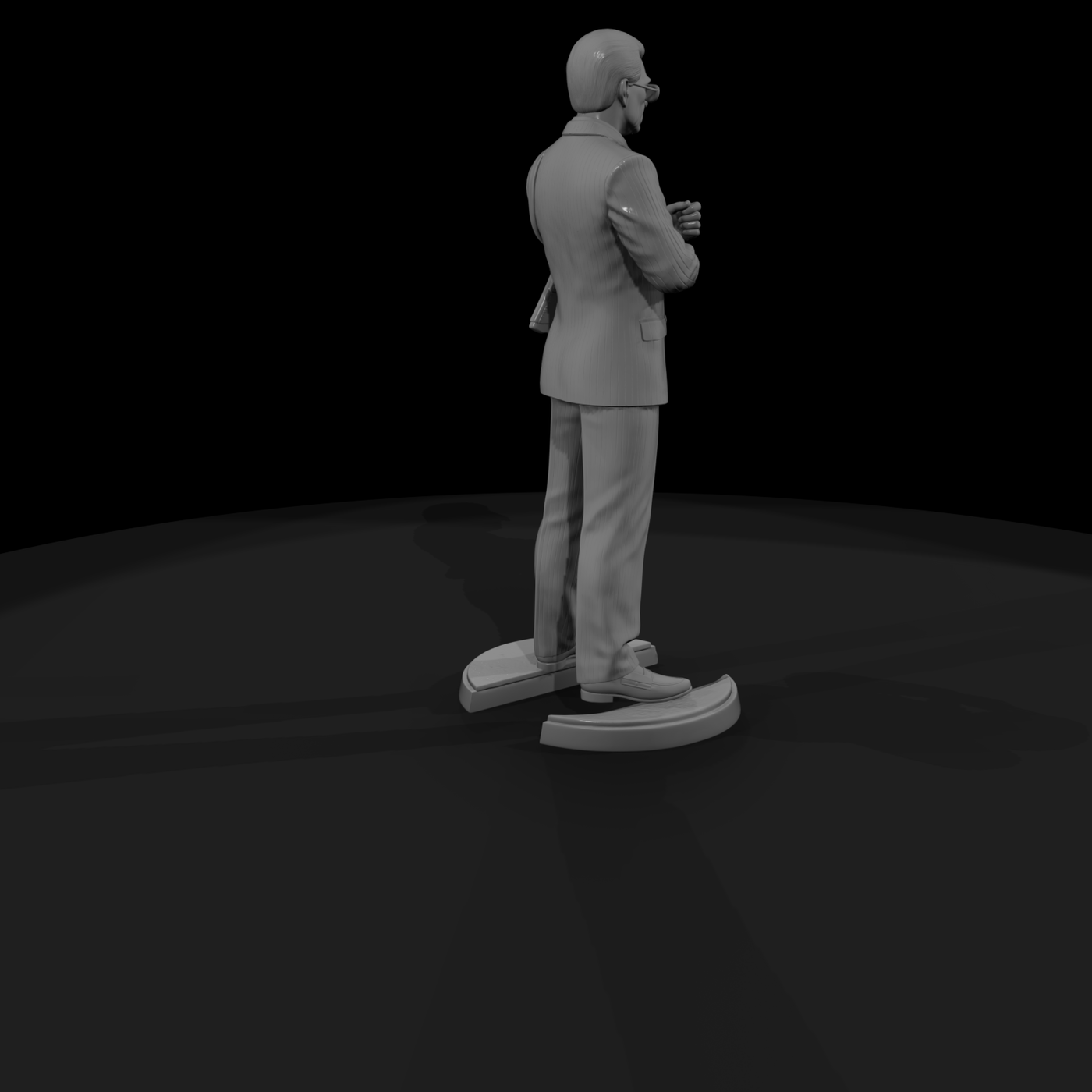 Pinstripe-Suit Crime Lieutenant