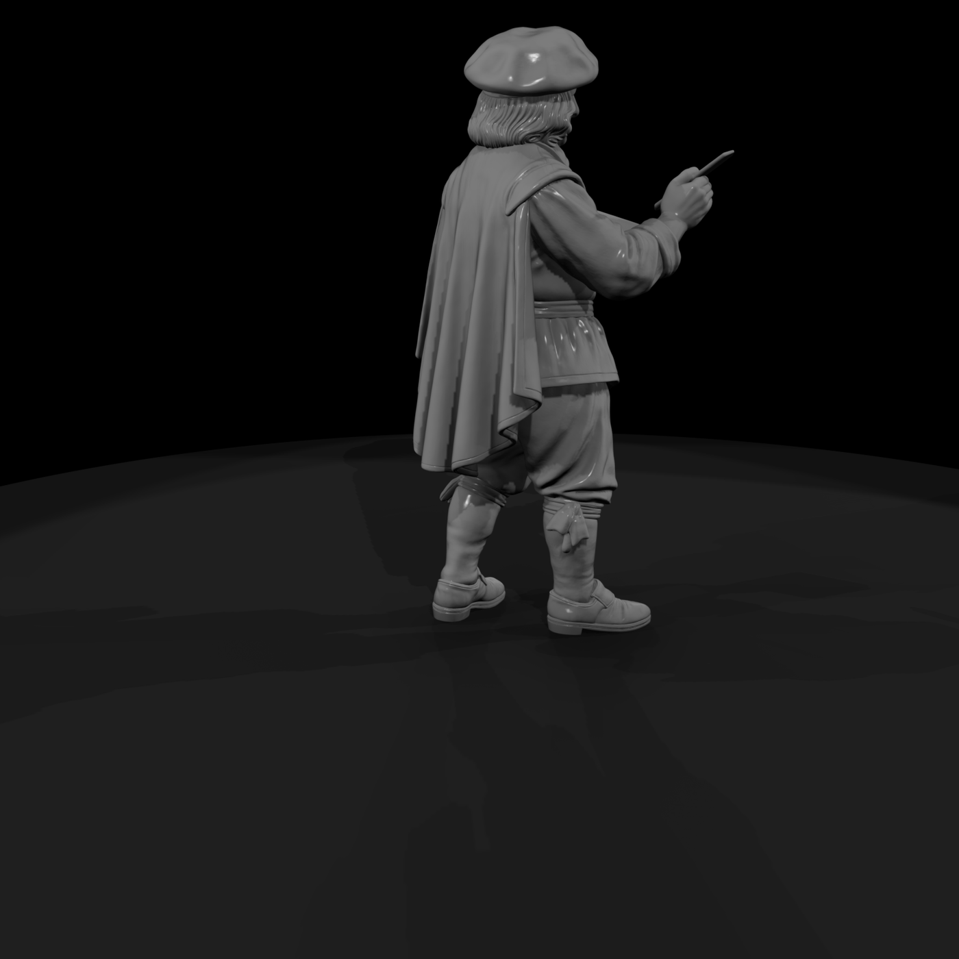Hist 0124 Historical Vermeer Miniature Figure
