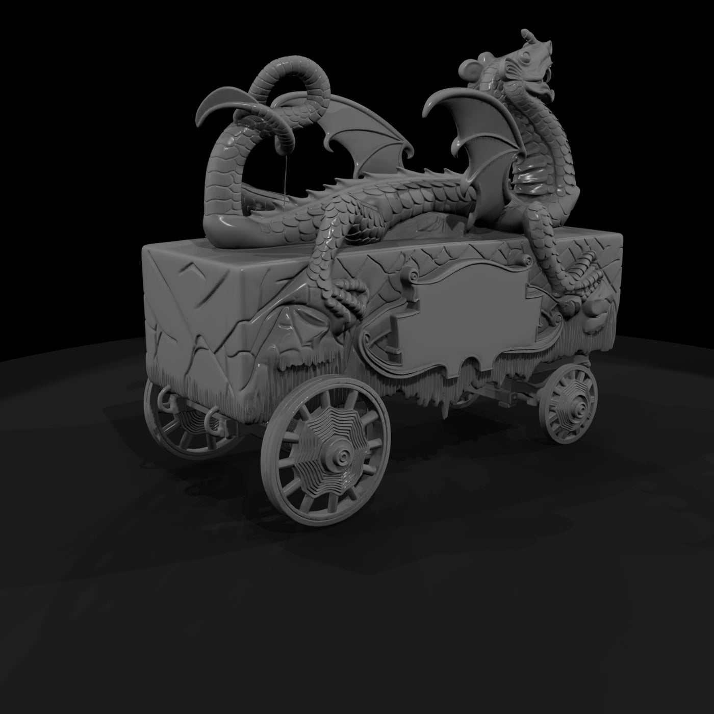 stylized-dragon-parade-wagon-diorama-prop-591161