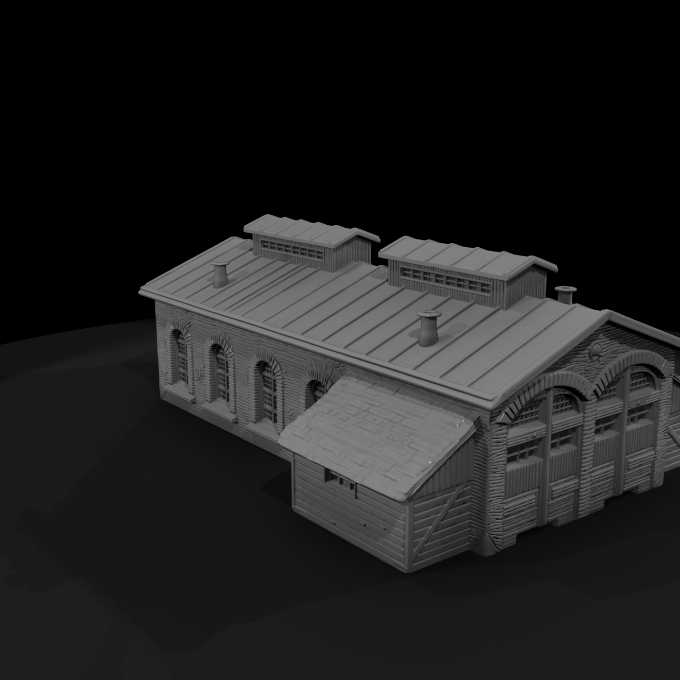 20260612 Model Train Engine Shed 8334181160