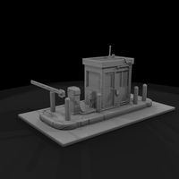 Toll Booth with Barrier Arm — thumbnail 4