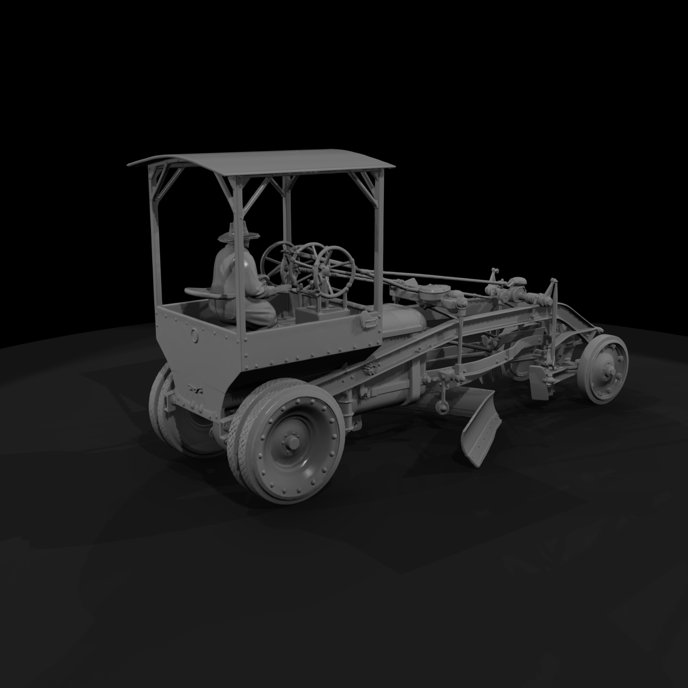 Vintage Motor Road Grader