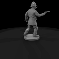 1880s Constable with Revolver Drawn — thumbnail 4
