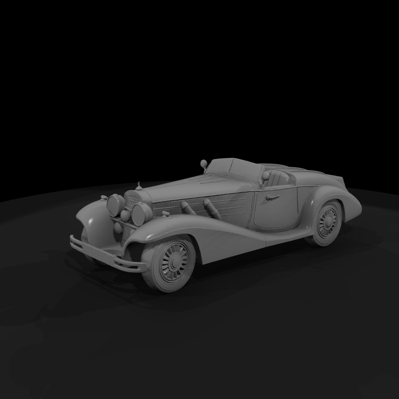 Classic Vintage Convertible Roadster