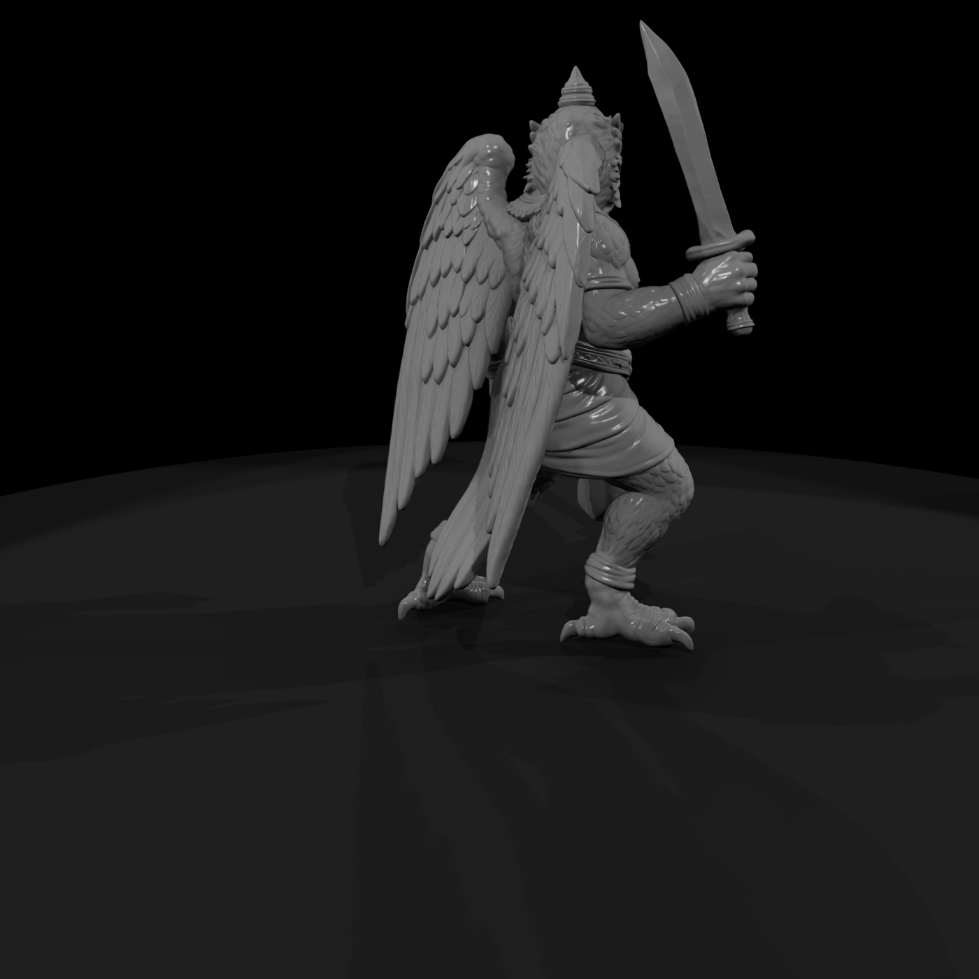 Myth 0431 Mythology Garuda Miniature Figure