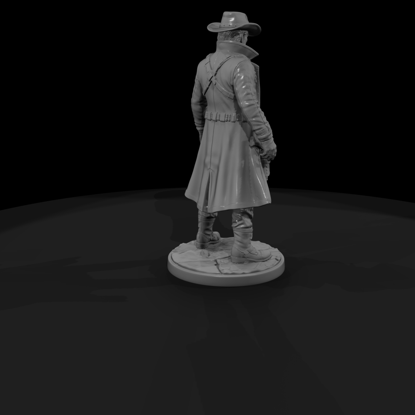 Old West Gunslinger Drifter