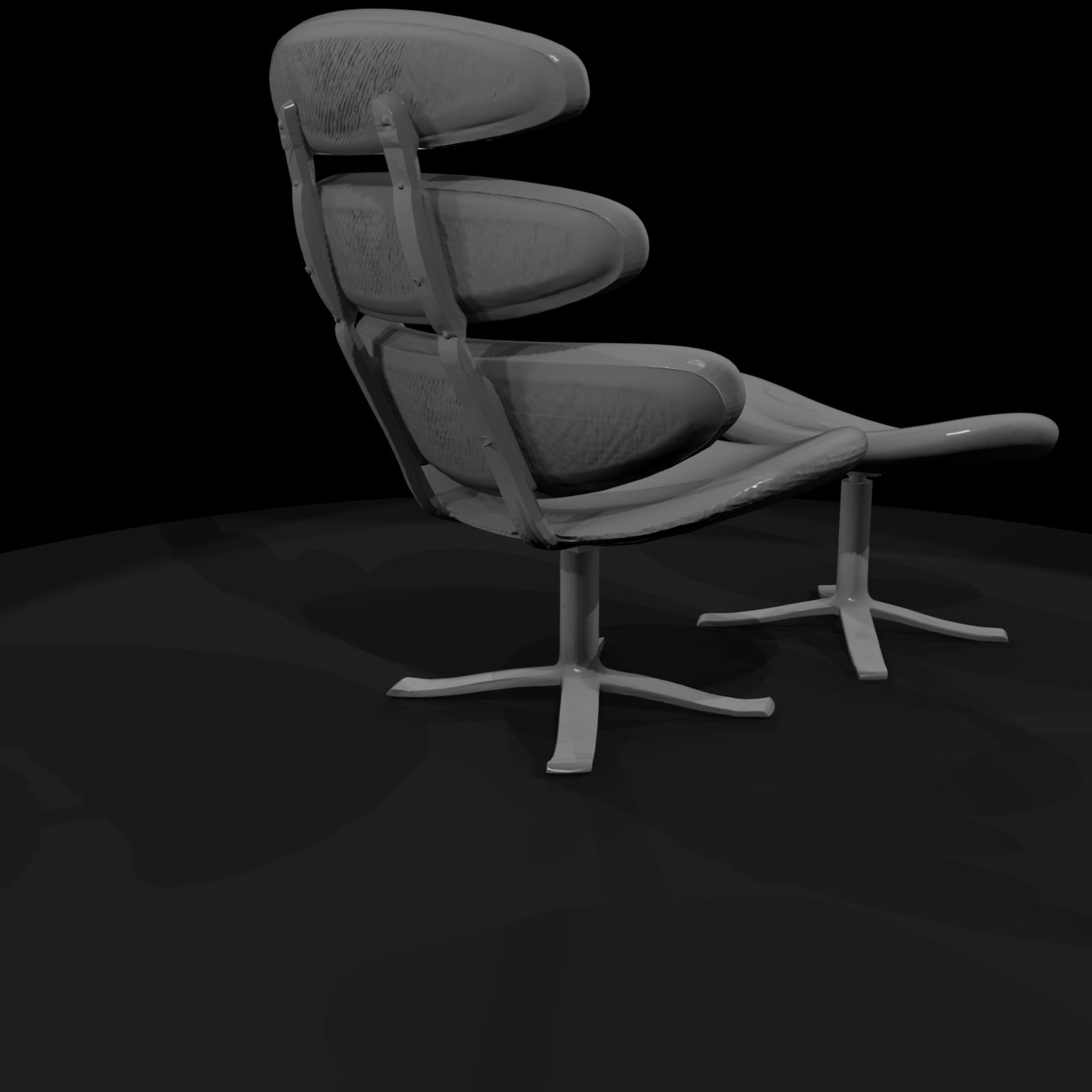 stacked-disc-chair-3d-model