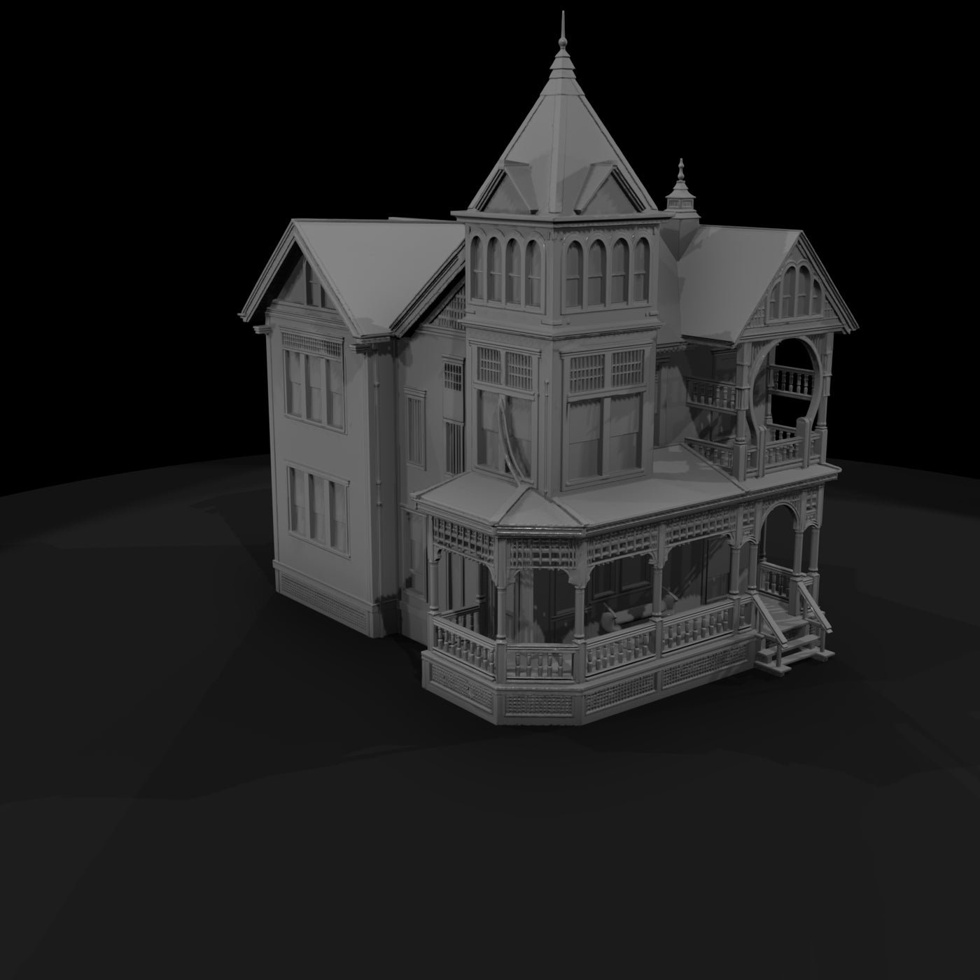 monochrome_shaded_victorian_mansion_3d_model