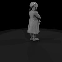 amish-cloth-doll-3d-model — thumbnail 5