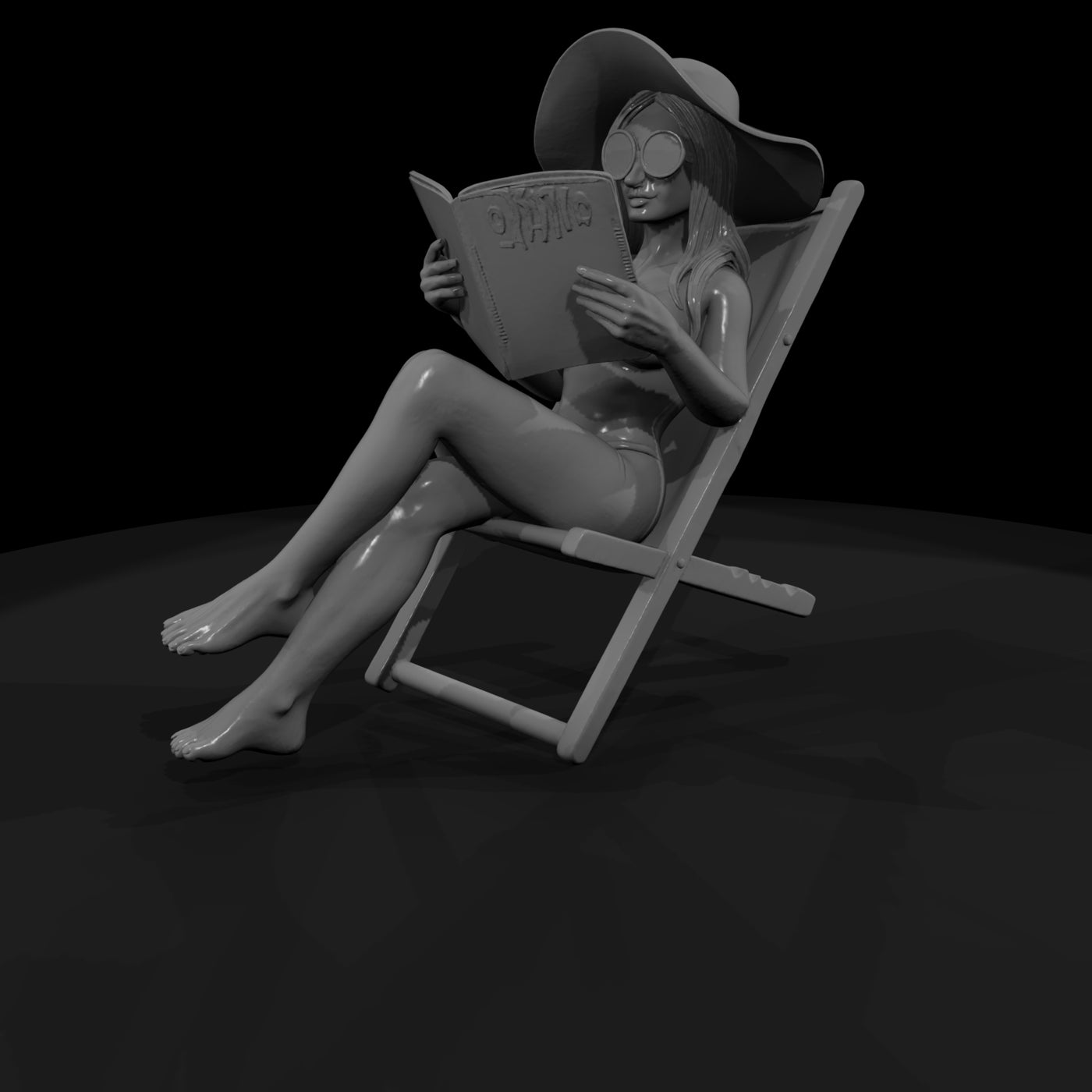 1980s-miami-beach-woman-reading
