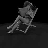 1980s-miami-beach-woman-reading — thumbnail 5