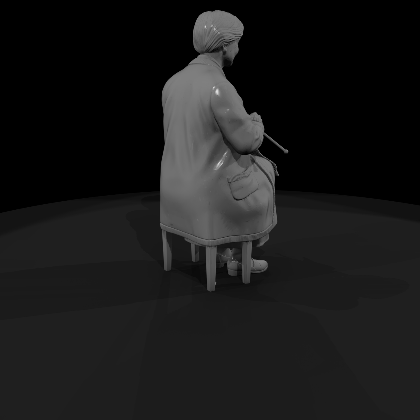 0249 Hobby Knitter Armchair