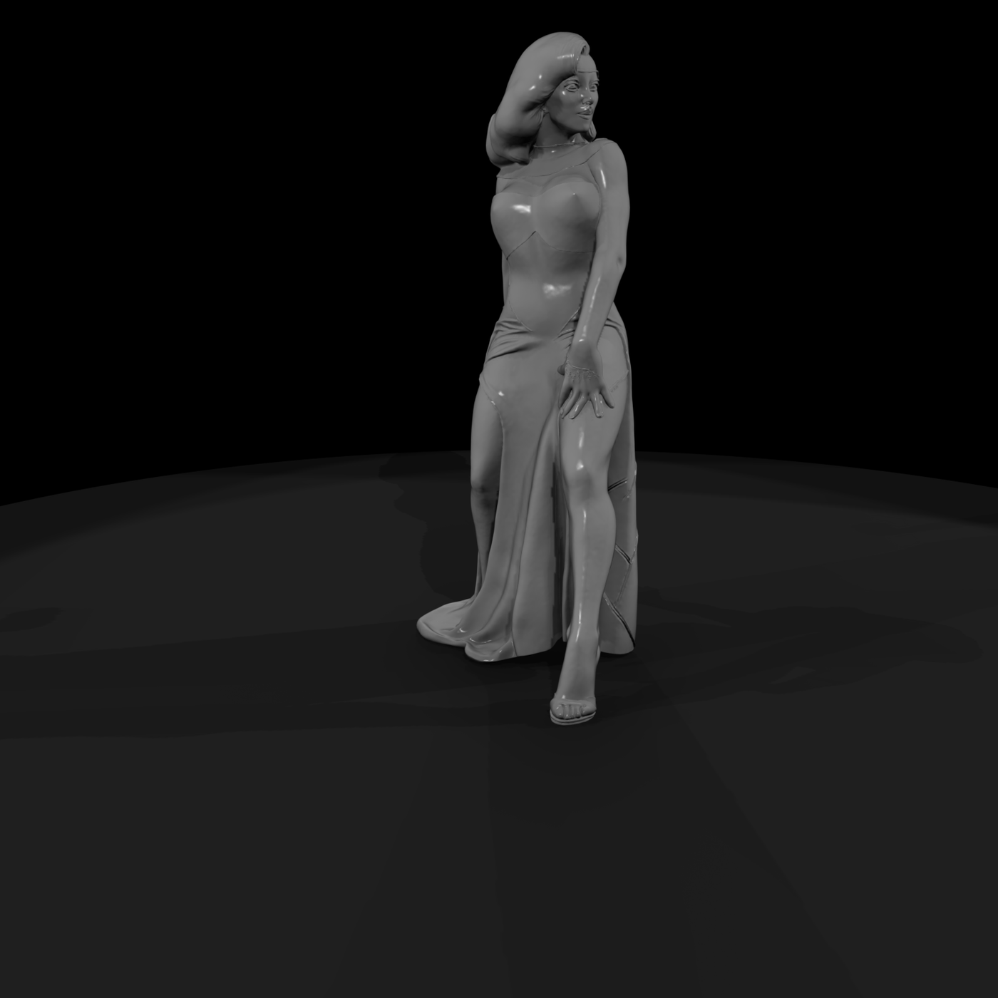 Classic Pinup Figurine — Retro Female