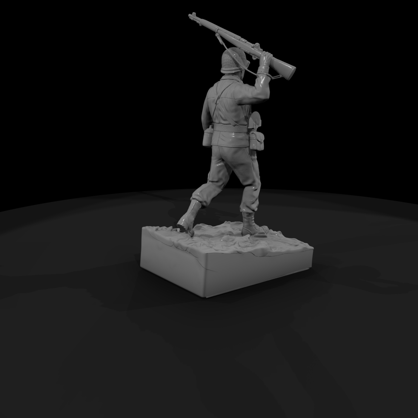 Ww2H 099 United States Army Rifleman