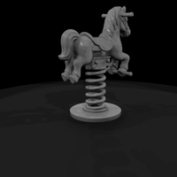 Playground Spring Rocker Horse — thumbnail 4