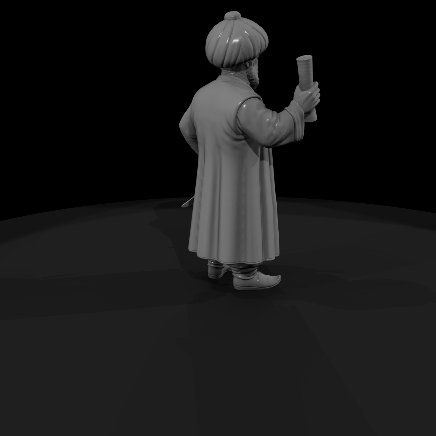 Hist 0094 Historical Mehmed Ii Miniature Figure