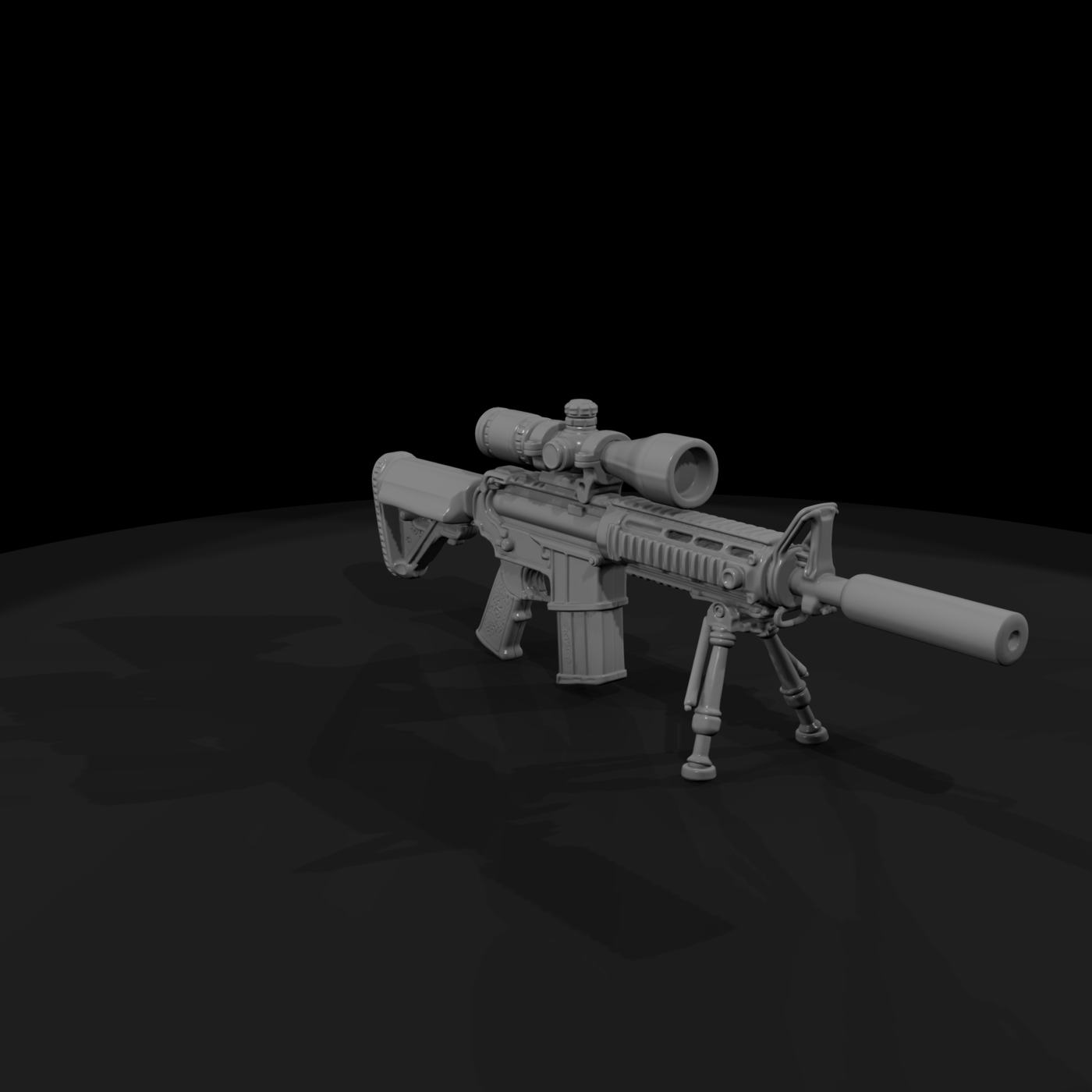 M110 SASS Designated Marksman Rifle