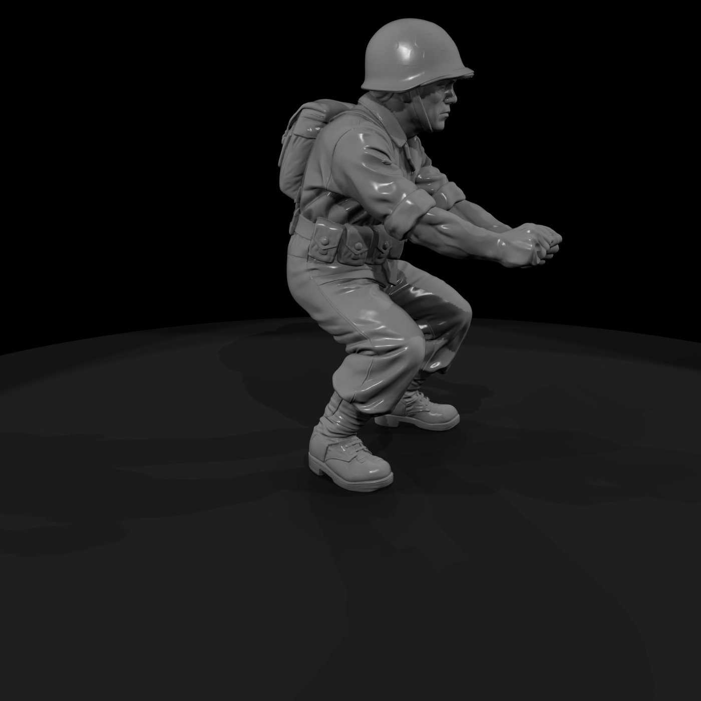 Ww2 Usmc 006 Wwii U S Marine Corps Mortar Crewman