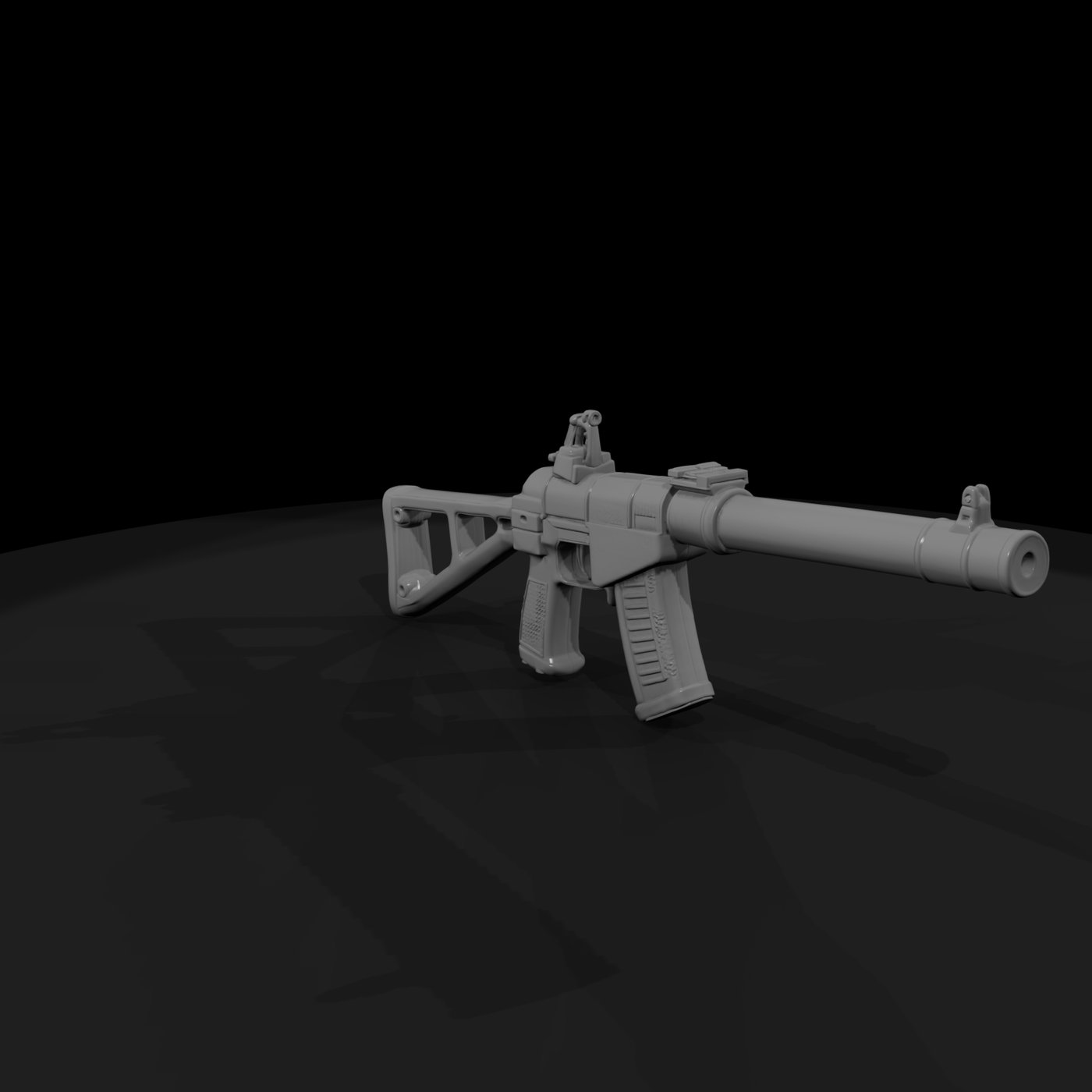 Suppressed Special-Forces Rifle