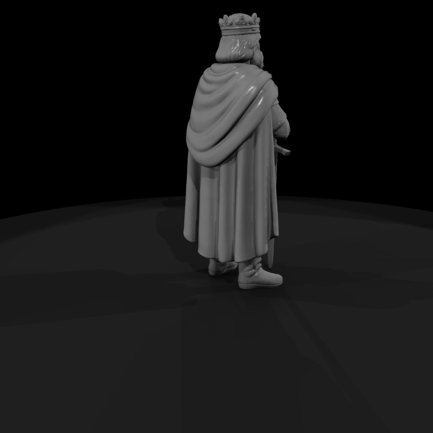Myth 0417 Mythology King Arthur Miniature Figure