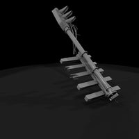 damaged-railway-signal-mast-for-dioramas-ho-1-87-872579 — thumbnail 4