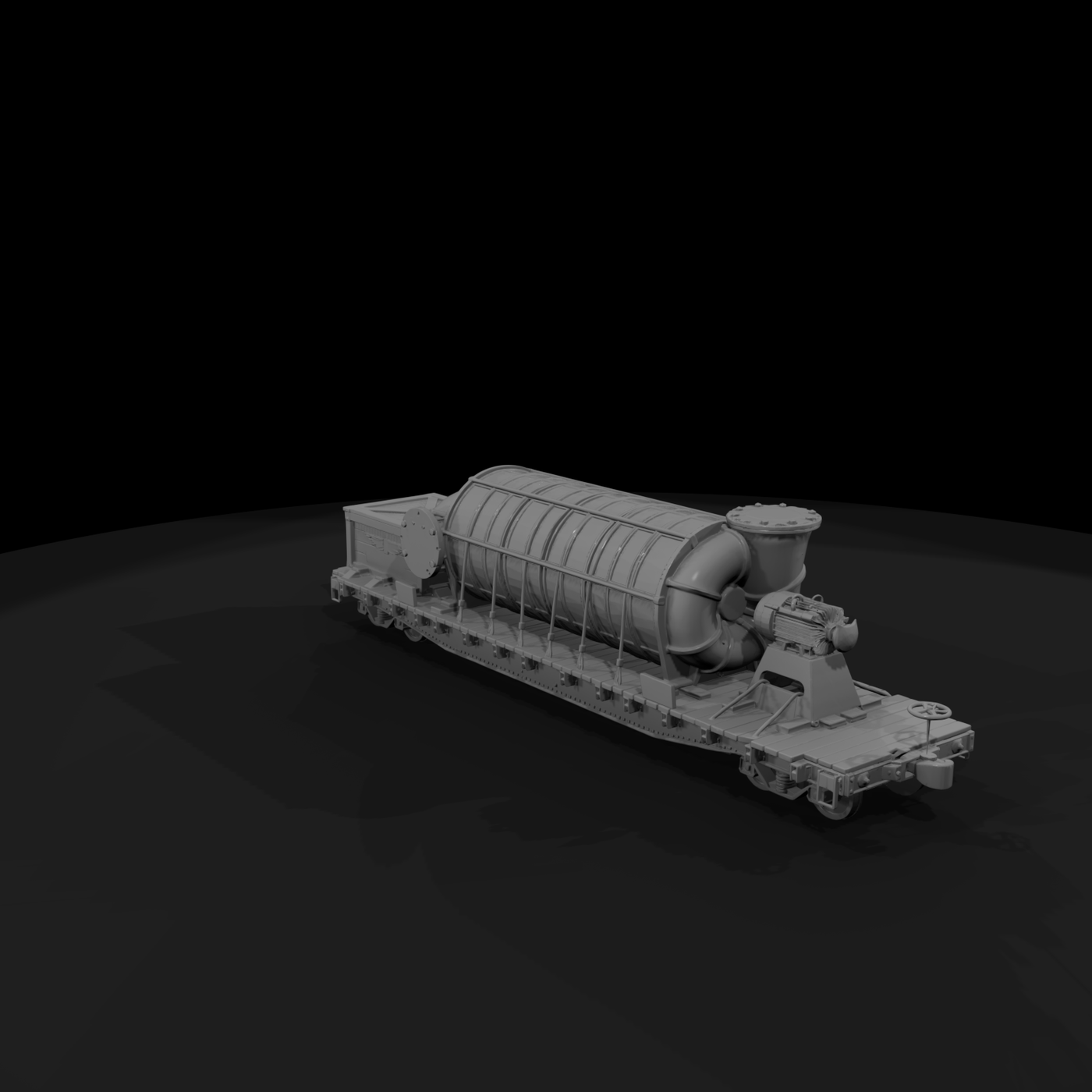 20260612 Model Flatcar Industrial Equipment Ecaf3E