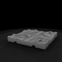 sculpted-modular-battlefield-road-terrain-tile-wwb — thumbnail 3