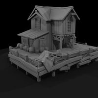 dockside-fishing-shack-diorama-railway-building-545407 — thumbnail 4