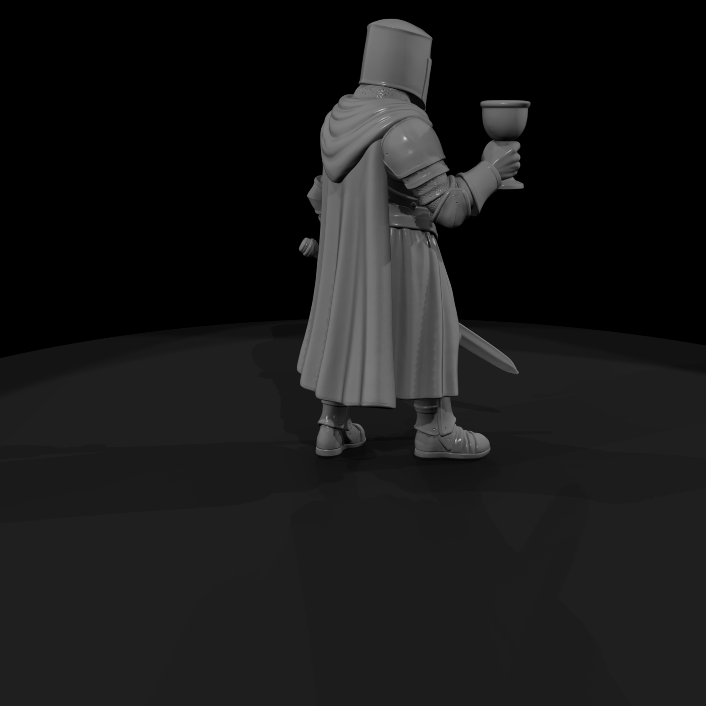 Myth 0422 Mythology Galahad Miniature Figure