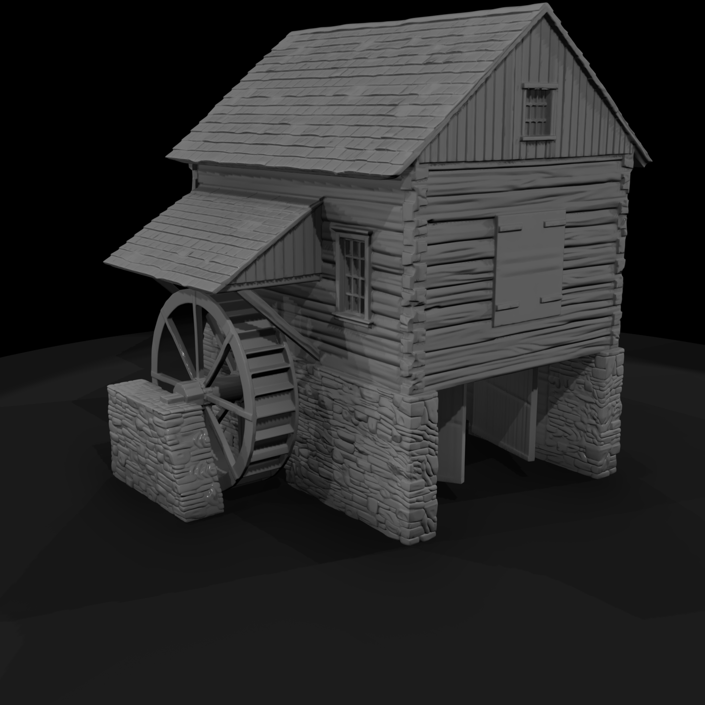 20260612 Old Rustic Water Mill 67D69F7854