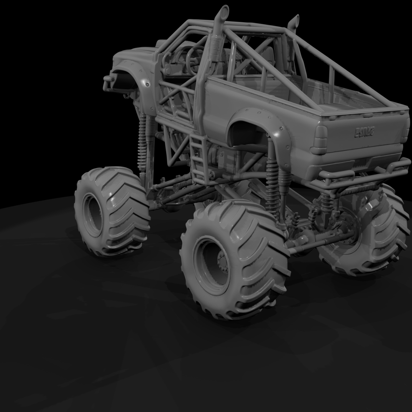 Car 016 Monster Truck Crushzilla