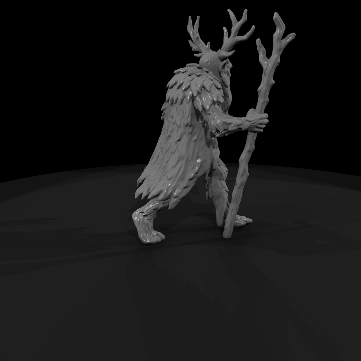 Myth 0482 Mythology Leshy Miniature Figure