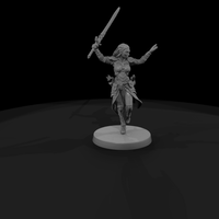 Elf Blademaster in Gilded Armor — thumbnail 4