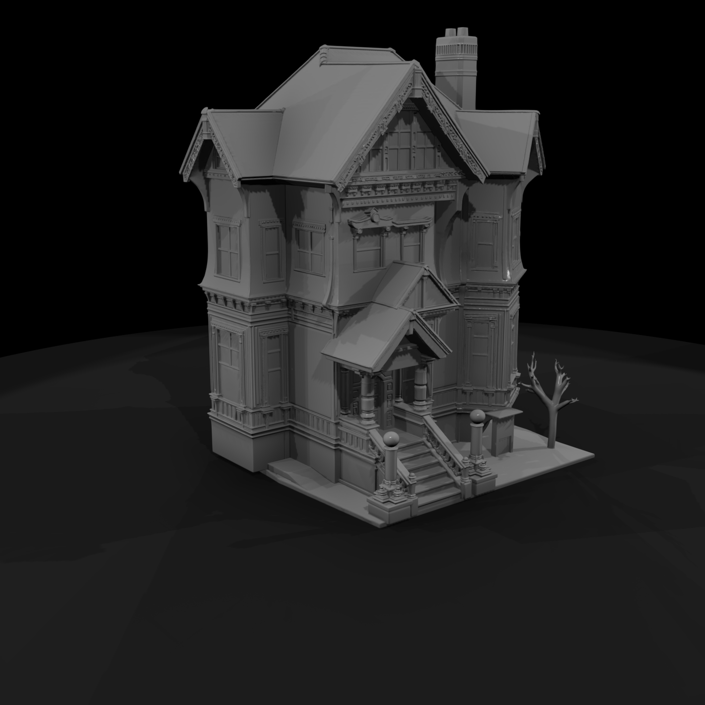 Victorian Mansion — Model & Model Railroads