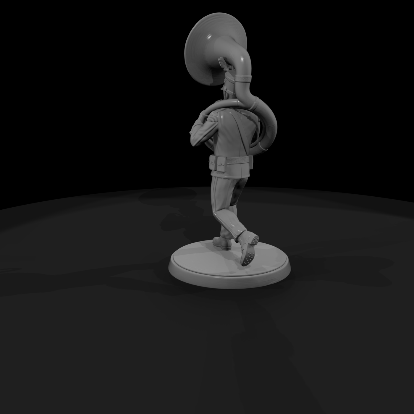 Poparc 0214 Brass Band Sousaphone Player Alternate