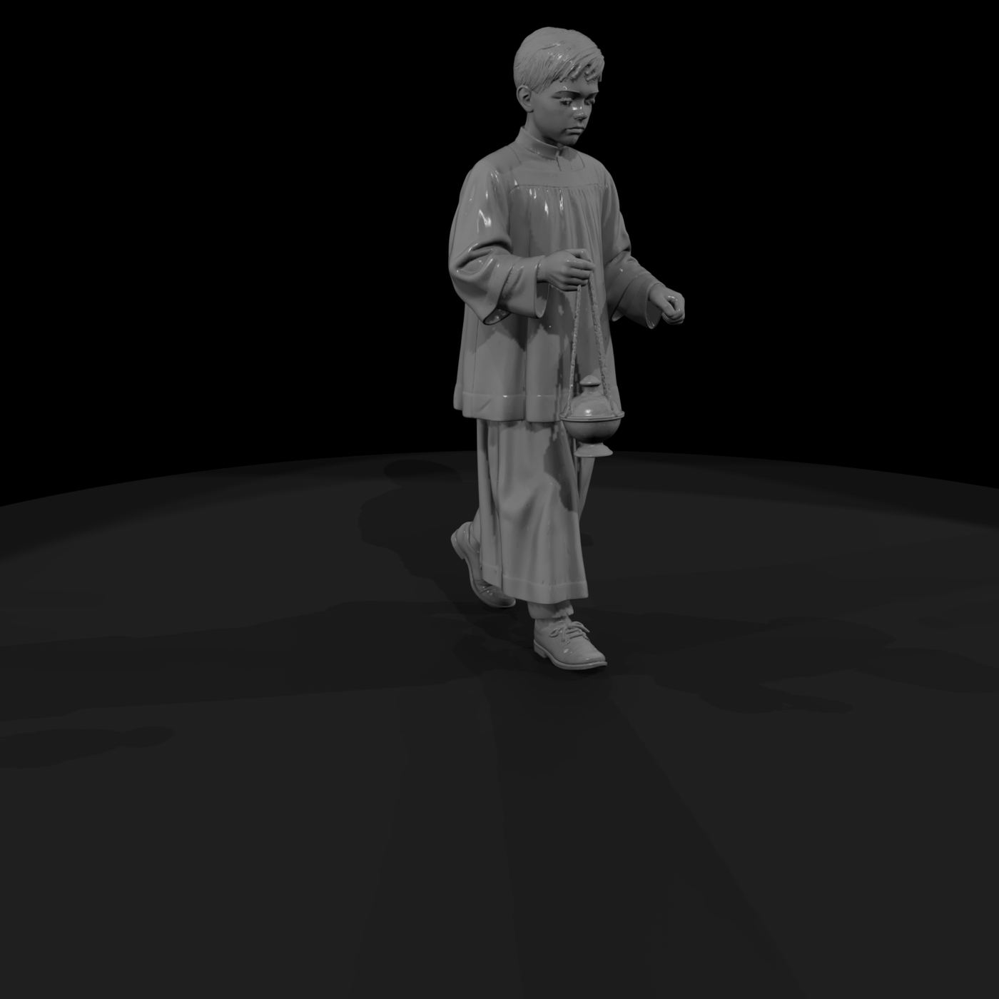 Altar Boy with Incense Censer
