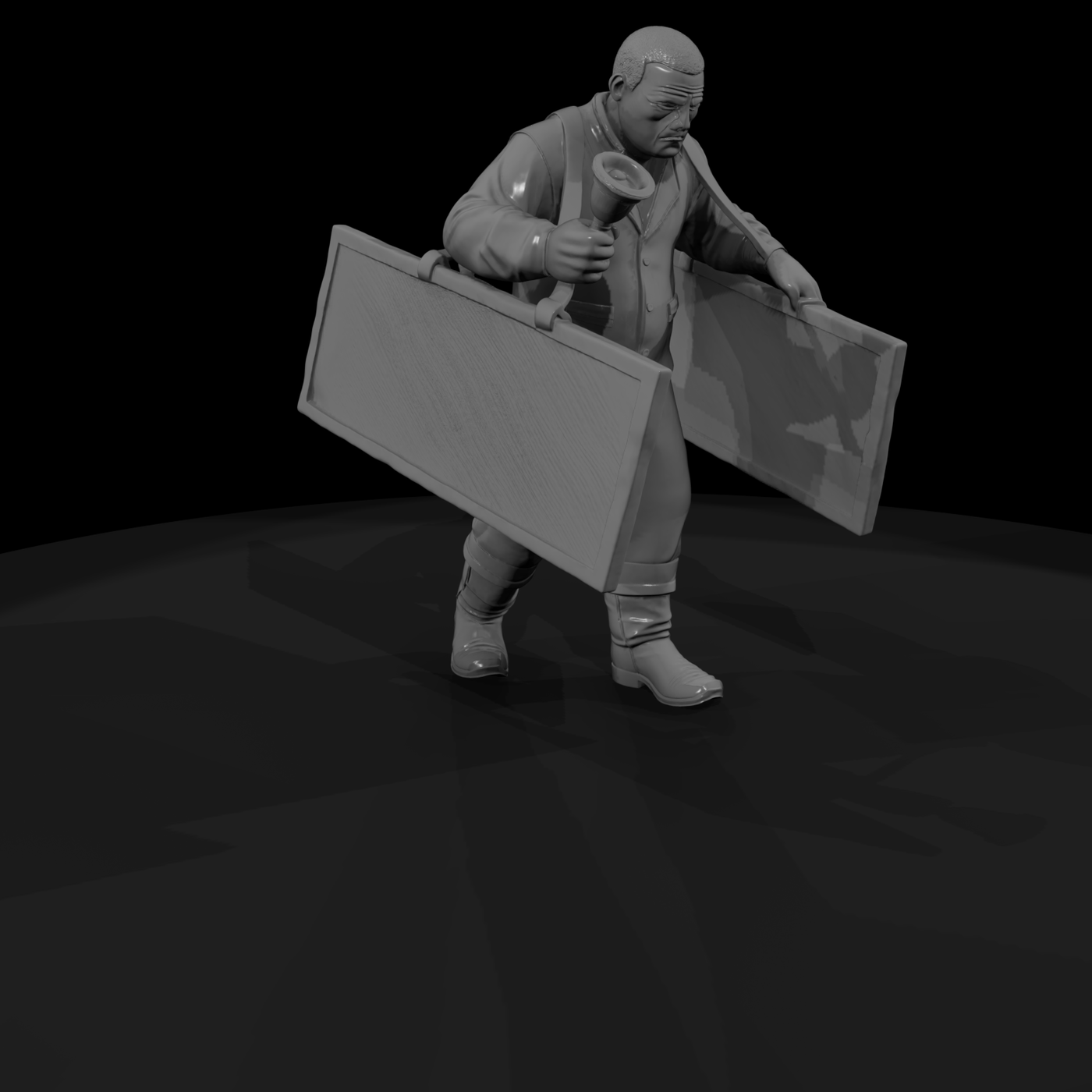 Medieval Town Crier — Figure & Railway Layouts