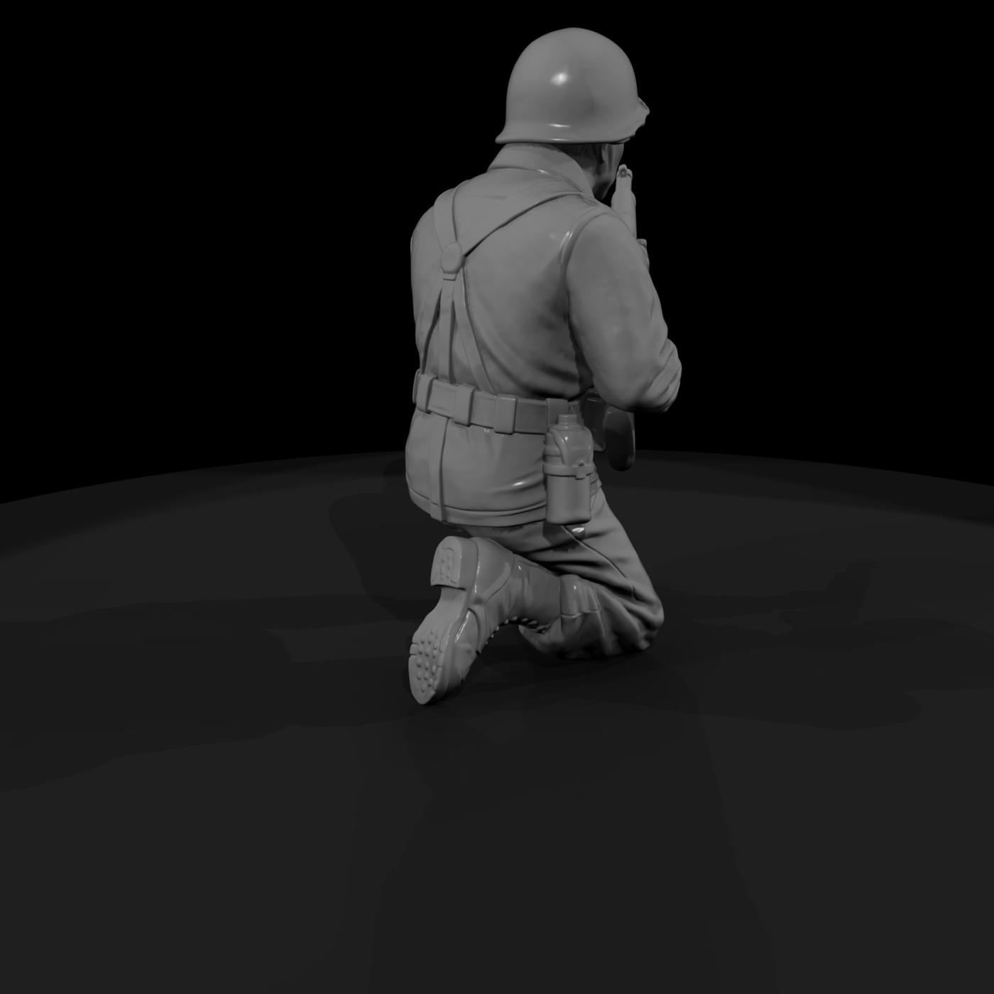 Ww2 Army 084 Wwii U S Army Scout Figure