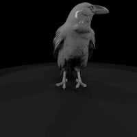perched-raven-miniature-diorama-model-railroad-accessory-ho-1-87-976306 — thumbnail 4
