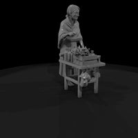 medieval-market-vendor-ho-scale-stylized-miniature-815844 — thumbnail 4