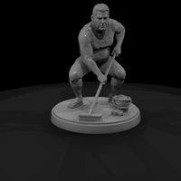 Man Mopping the Floor with Bucket — thumbnail 4