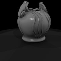 art-nouveau-frog-vase — thumbnail 6